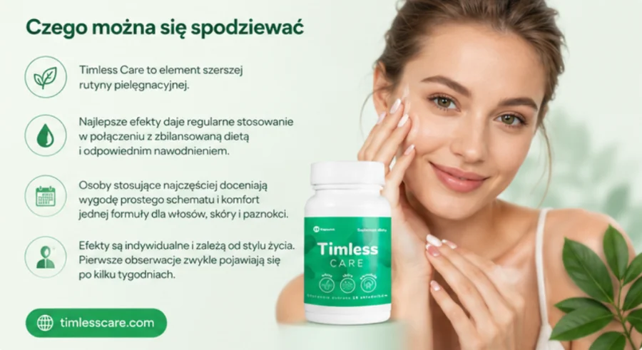 Timless Care — czego można się spodziewać przy regularnym stosowaniu